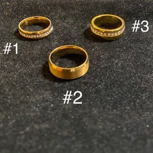 Men’s 18k Gold Filled Bands